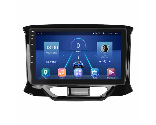 Штатная магнитола Lesko для LADA (ВАЗ) XRAY I 2015-н.в. экран 9" 6/128Gb 4G Wi-Fi GPS Top
