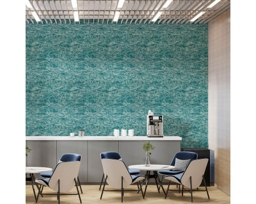 Декоративная 3D панель самоклейка 700х770х5мм Глубокое море (кирпич) (067) SW-00000170