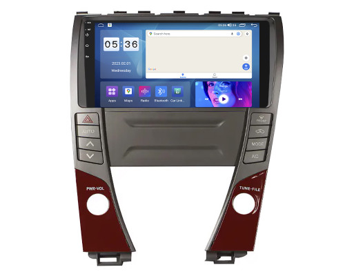 Штатная магнитола Lesko для Lexus ES V Рестайлинг 2009-2012 экран 9" 4/64Gb CarPlay 4G Wi-Fi GPS Prime