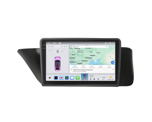 Штатная магнитола Lesko для Lexus ES VI Рестайлинг 2015-2018 экран 9" 4/64 QLED CarPlay 4G Wi-Fi GPS 360 Prime