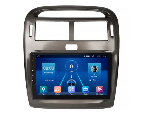 Штатная магнитола Lesko для Lexus LS III Рестайлинг 2003-2006 экран 9" 4/64Gb 4G Wi-Fi GPS Top