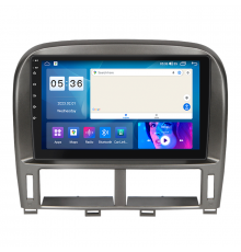 Штатная магнитола Lesko для Lexus LS III Рестайлинг ver 2 2003-2006 экран 9" 4/64Gb CarPlay 4G Wi-Fi GPS Prime