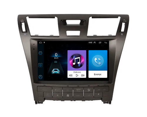 Штатная магнитола Lesko для Lexus LS IV Рестайлинг 2009-2012 экран 10" 1/16Gb Wi-Fi GPS Base