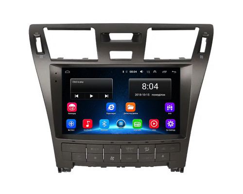 Штатная магнитола Lesko для Lexus LS IV Рестайлинг 2009-2012 экран 10" 2/32Gb Wi-Fi GPS Base