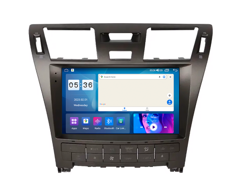 Штатная магнитола Lesko для Lexus LS IV Рестайлинг 2009-2012 экран 10" 4/64Gb CarPlay 4G Wi-Fi GPS Prime