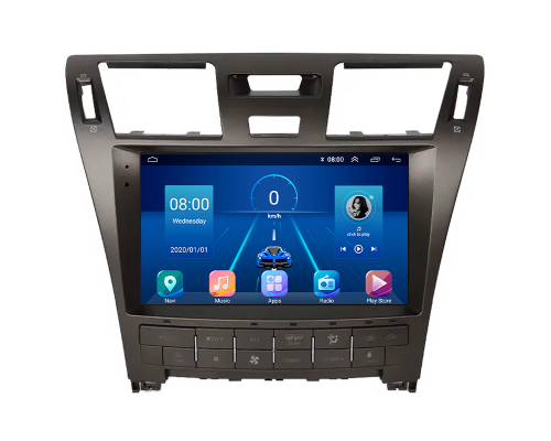 Штатная магнитола Lesko для Lexus LS IV Рестайлинг 2009-2012 экран 10" 4/32Gb 4G Wi-Fi GPS Top