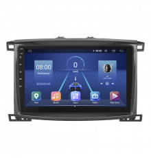 Штатная магнитола Lesko для Lexus LX II Рестайлинг 2002-2007 экран 10" 4/32Gb 4G Wi-Fi GPS Top