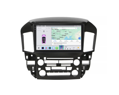 Штатная магнитола Lesko для Lexus RX I 1997-2003 экран 9" 4/64 QLED CarPlay 4G Wi-Fi GPS 360 Prime