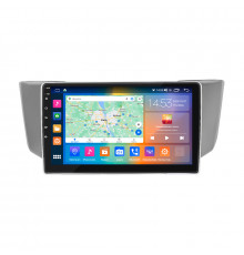 Штатная магнитола Lesko для Lexus RX II 2003-2006 экран 9" 4/64Gb CarPlay 4G Wi-Fi GPS Prime