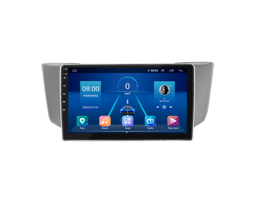 Штатная магнитола Lesko для Lexus RX II 2003-2006 экран 9" 2/32Gb 4G Wi-Fi GPS Top