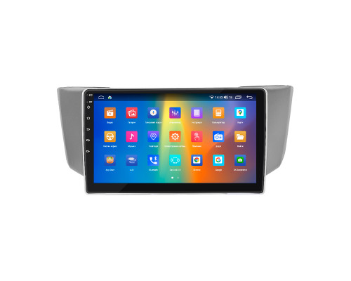 Штатная магнитола Lesko для Lexus RX II Рестайлинг 2006-2009 экран 9" 2/32Gb CarPlay 4G Wi-Fi GPS Prime