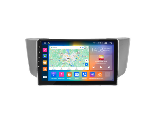 Штатная магнитола Lesko для Lexus RX II Рестайлинг 2006-2009 экран 9" 4/64Gb CarPlay 4G Wi-Fi GPS Prime