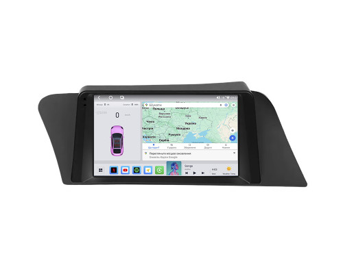 Штатная магнитола Lesko для Lexus RX III Рестайлинг 2012-2015 экран 9" 4/64 QLED CarPlay 4G Wi-Fi GPS 360 Prime