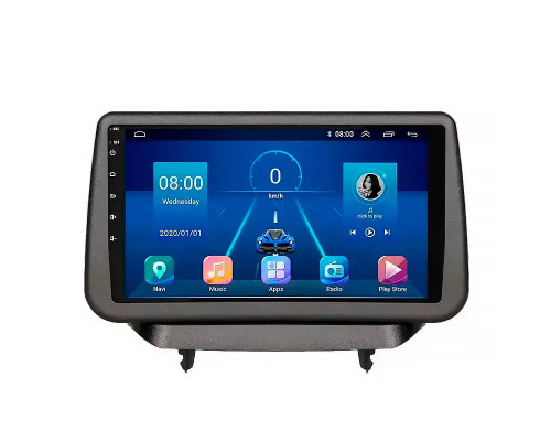 Штатная магнитола Lesko для Mazda 2 III (DJ) Рестайлинг 2019-н.в. экран 9" 4/64Gb 4G Wi-Fi GPS Top