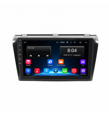 Штатная магнитола Lesko для Mazda 3 I (BK) Рестайлинг 2006-2009 экран 9" 2/32Gb Wi-Fi GPS Base