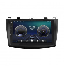 Штатная магнитола Lesko для Mazda 3 II (BL) 2008-2011 экран 9" 4/64Gb 4G Wi-Fi GPS Top