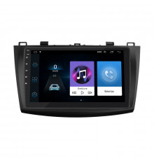 Штатная магнитола Lesko для Mazda 3 II (BL) Рестайлинг 2011-2013 экран 9" 1/16Gb Wi-Fi GPS Base