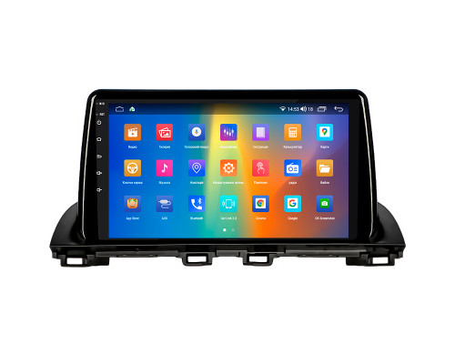 Штатная магнитола Lesko для Mazda 3 III (BM) 2013-2017 экран 9" 2/32Gb CarPlay 4G Wi-Fi GPS Prime