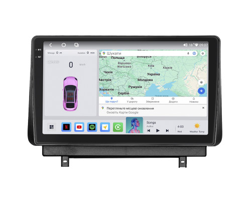 Штатная магнитола Lesko для Mazda 3 IV (BP) 2019-н.в. экран 10" 4/64 QLED CarPlay 4G Wi-Fi GPS 360 Prime