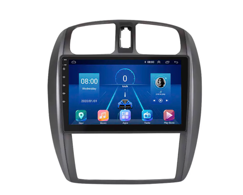 Штатная магнитола Lesko для Mazda 323  2003-2008 экран 9" 4/64Gb 4G Wi-Fi GPS Top