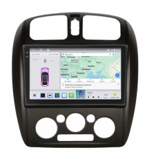 Штатная магнитола Lesko для Mazda 323 VI (BJ) Рестайлинг 2000-2003 экран 9" 4/64 QLED CarPlay 4G Wi-Fi GPS 360 Prime