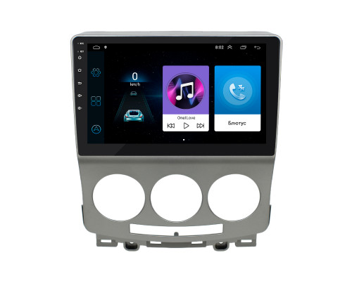 Штатная магнитола Lesko для Mazda 5 I (CR) Рестайлинг 2007-2010 экран 9" 1/16Gb Wi-Fi GPS Base