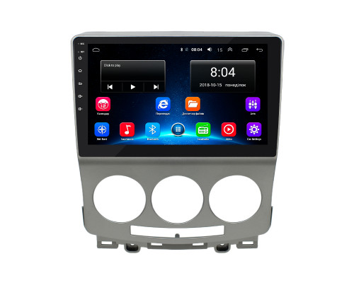 Штатная магнитола Lesko для Mazda 5 I (CR) Рестайлинг 2007-2010 экран 9" 2/32Gb Wi-Fi GPS Base