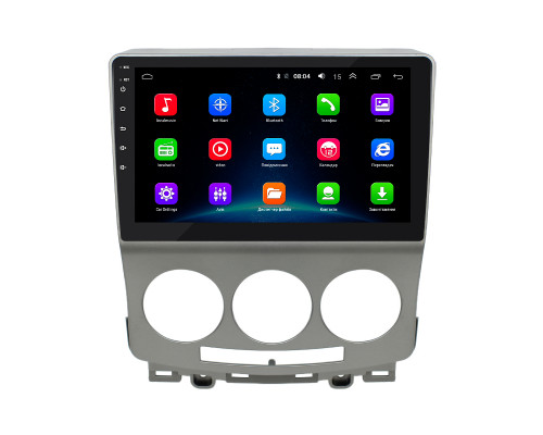 Штатная магнитола Lesko для Mazda 5 I (CR) Рестайлинг 2007-2010 экран 9" 2/32Gb Wi-Fi GPS Base