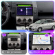Штатная магнитола Lesko для Mazda 5 I (CR) Рестайлинг 2007-2010 экран 9" 2/32Gb CarPlay 4G Wi-Fi GPS Prime