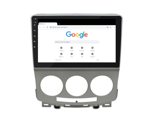 Штатная магнитола Lesko для Mazda 5 I (CR) Рестайлинг 2007-2010 экран 9" 4/64Gb 4G Wi-Fi GPS Top