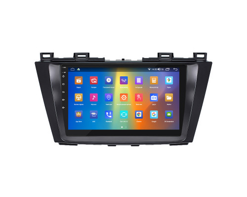 Штатная магнитола Lesko для Mazda 5 II (CW) 2010-2015 экран 9" 2/32Gb CarPlay 4G Wi-Fi GPS Prime