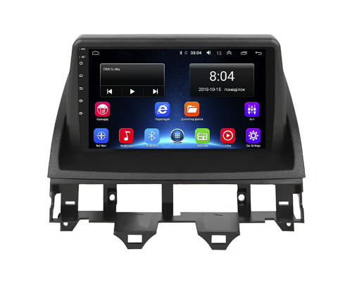 Штатная магнитола Lesko для Mazda 6 I (GG) 2002-2005 экран 9" 2/32Gb Wi-Fi GPS Base