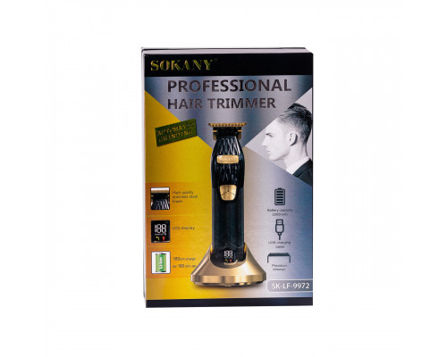 Тример для стрижки Sokany з LED дисплеєм SKLF9972