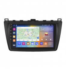 Штатная магнитола Lesko для Mazda 6 II (GH) 2007-2009 экран 9" 4/64Gb CarPlay 4G Wi-Fi GPS Prime