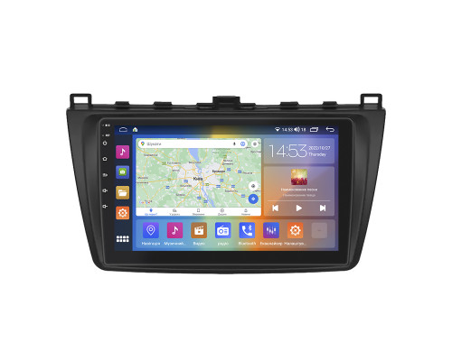 Штатная магнитола Lesko для Mazda 6 II (GH) 2007-2009 экран 9" 4/64Gb CarPlay 4G Wi-Fi GPS Prime