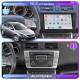 Штатная магнитола Lesko для Mazda 6 II (GH) 2007-2009 экран 9" 4/64 QLED CarPlay 4G Wi-Fi GPS 360 Prime