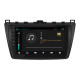 Штатная магнитола Lesko для Mazda 6 II (GH) 2007-2009 экран 9" 2/32Gb 4G Wi-Fi GPS Top