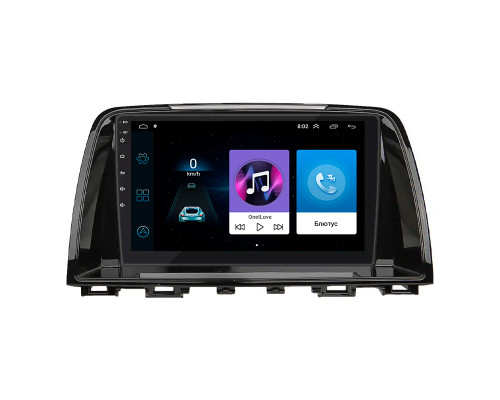 Штатная магнитола Lesko для Mazda 6 III (GJ) 2012-2015 экран 9" 1/16Gb Wi-Fi GPS Base