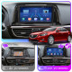 Штатная магнитола Lesko для Mazda 6 III (GJ) 2012-2015 экран 9" 2/32Gb 4G Wi-Fi GPS Top