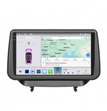 Штатная магнитола Lesko для Mazda CX-3 I 2015-2018 экран 9" 4/64 QLED CarPlay 4G Wi-Fi GPS 360 Prime