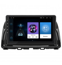 Штатная магнитола Lesko для Mazda CX-5 I Рестайлинг 2015-2017 экран 10" 1/16Gb Wi-Fi GPS Base