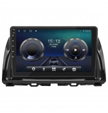 Штатная магнитола Lesko для Mazda CX-5 I Рестайлинг 2015-2017 экран 10" 4/32Gb 4G Wi-Fi GPS Top