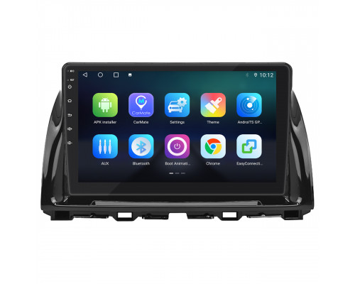 Штатная магнитола Lesko для Mazda CX-5 I Рестайлинг 2015-2017 экран 10" 4/32Gb 4G Wi-Fi GPS Top