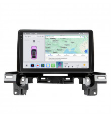 Штатная магнитола Lesko для Mazda CX-5 II 2017-н.в. экран 9" 4/64 QLED CarPlay 4G Wi-Fi GPS 360 Prime