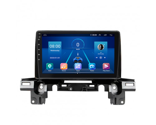 Штатная магнитола Lesko для Mazda CX-5 II 2017-н.в. экран 9" 2/32Gb 4G Wi-Fi GPS Top