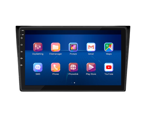 Штатная магнитола Lesko для Mazda CX-9 I 2006-2012 с 10-дюймовым экраном и поддержкой 4G Wi-Fi GPS