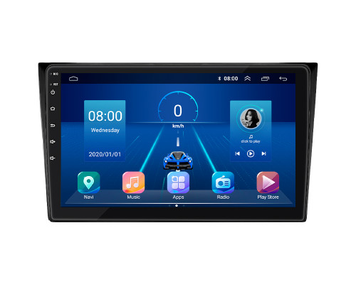 Штатная магнитола Lesko для Mazda CX-9 I 2006-2012 экран 10" 4/64Gb 4G Wi-Fi GPS Top