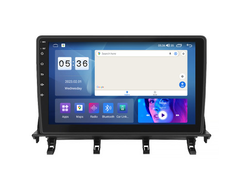 Штатная магнитола Lesko для Mazda Demio II (DY) 2005-2007 с экраном 10", CarPlay, 4G, GPS