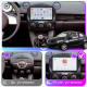 Штатная магнитола Lesko для Mazda Demio III (DE) 2007-2014 экран 9" 4/64 QLED CarPlay 4G Wi-Fi GPS 360 Prime