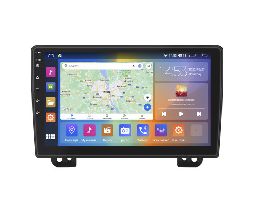 Штатная магнитола Lesko для Mazda MPV II 1999-2003 с 9-дюймовым экраном и CarPlay